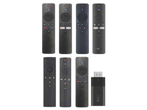 Xiaomi TV Box Remote Controls Set 3D Model