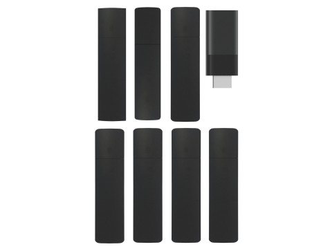 Xiaomi TV Box Remote Controls Set 3D Model