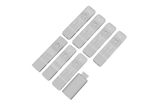 Xiaomi TV Box Remote Controls Set 3D Model