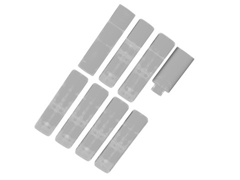 Xiaomi TV Box Remote Controls Set 3D Model