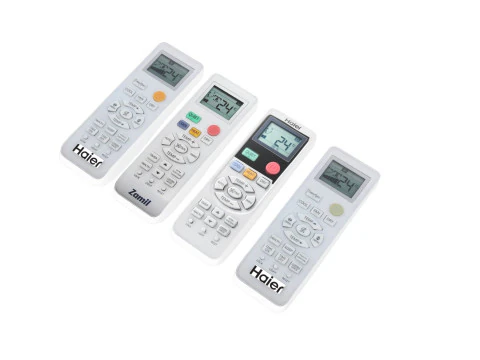 Haier Air Conditioner Remote Controls Set 3D Model