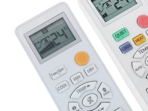 Haier Air Conditioner Remote Controls Set 3D Model