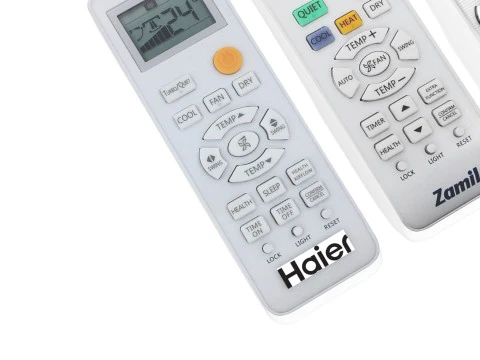 Haier Air Conditioner Remote Controls Set 3D Model