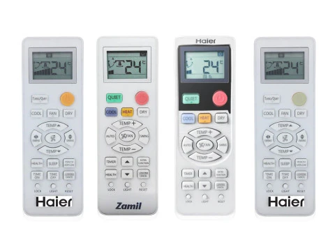 Haier Air Conditioner Remote Controls Set 3D Model