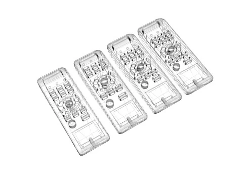 Haier Air Conditioner Remote Controls Set 3D Model