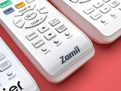 Haier Air Conditioner Remote Controls Set Model 3D