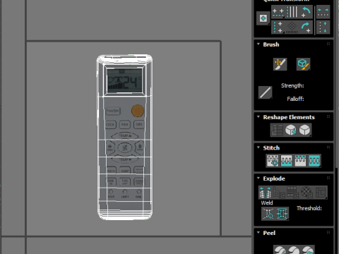 Haier Air Conditioner Remote Controls Set Model 3D