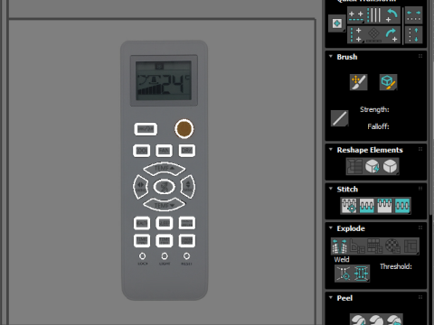 Haier Air Conditioner Remote Controls Set Model 3D