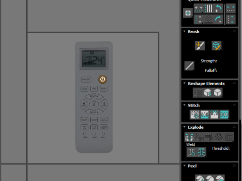 Haier Air Conditioner Remote Controls Set Model 3D