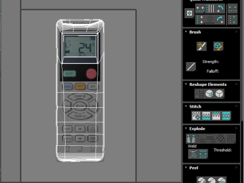 Haier Air Conditioner Remote Controls Set Model 3D