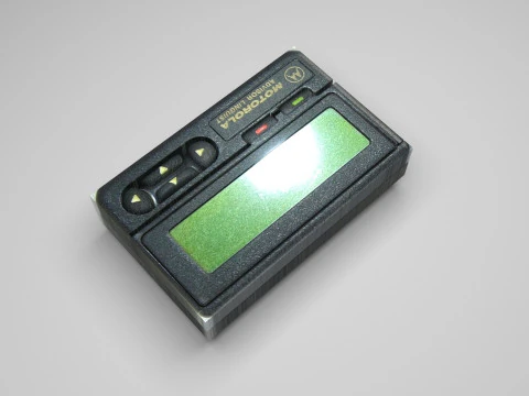 Alphanumeric Pager 3D Model