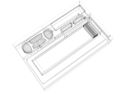 Alphanumeric Pager 3D Model