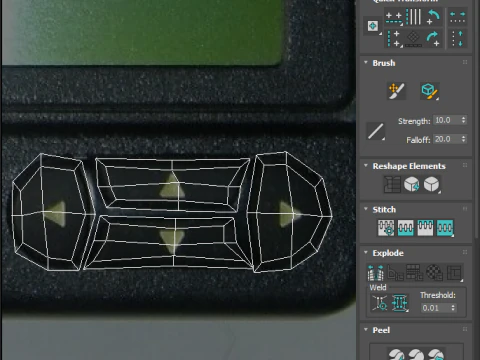 Alphanumeric Pager 3D Model