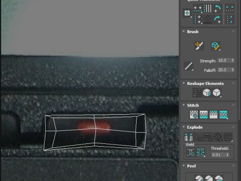Alphanumeric Pager Model 3D