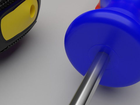 3 Piece Screwdriver Set Modelo 3D