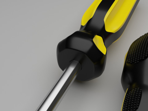 3 Piece Screwdriver Set Modelo 3D
