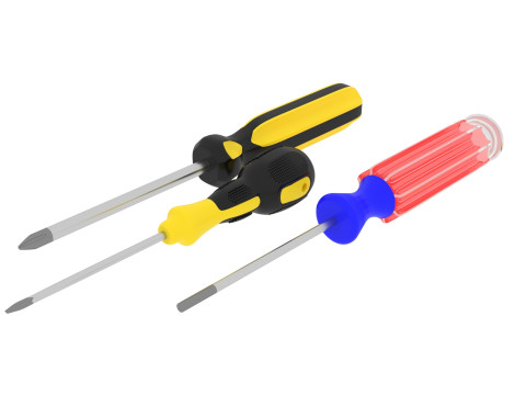 3 Piece Screwdriver Set Modelo 3D