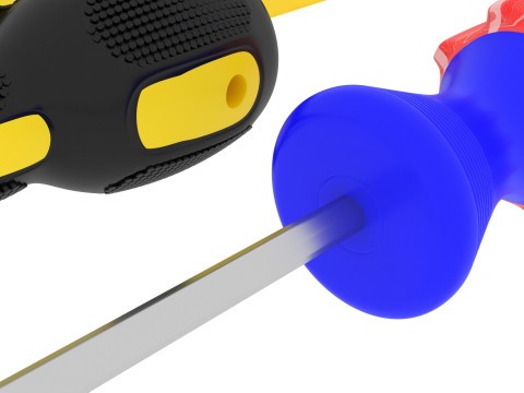 3 Piece Screwdriver Set Modelo 3D