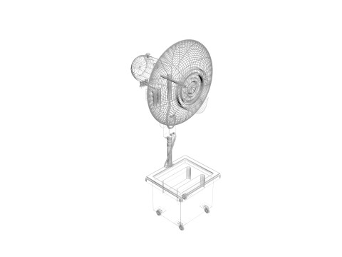 Mist Fan 3D Модель