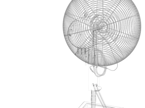 Sis Vantilat&ouml;r&uuml; 3D Model