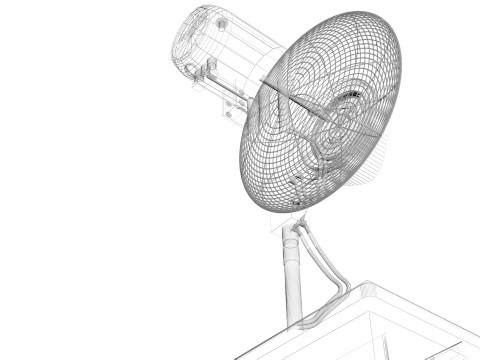 Mist Fan 3D Модель