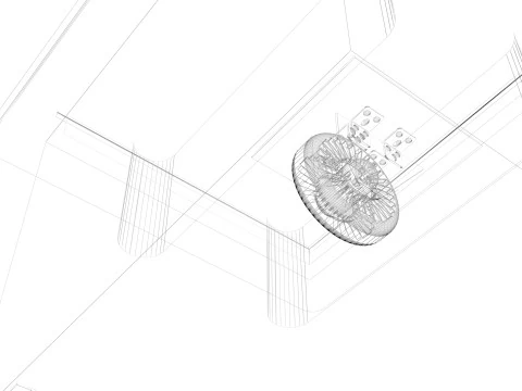 Sis Vantilat&ouml;r&uuml; 3D Model