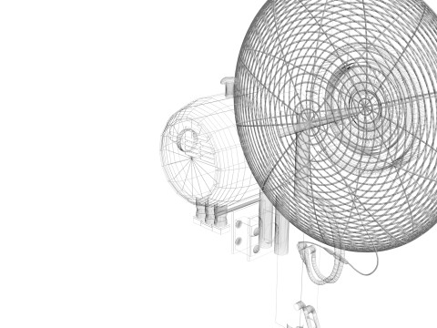 Mist Fan 3D Модель