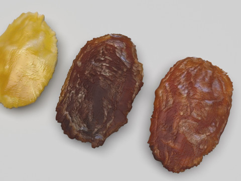 Raisins Set 3D-Modell