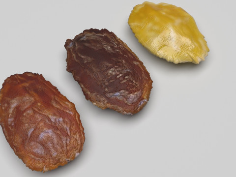 Raisins Set 3D-Modell