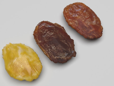 Raisins Set 3D-Modell