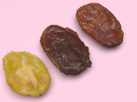 Raisins Set 3D-Modell