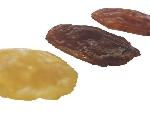 Raisins Set 3D-Modell