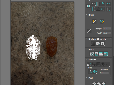 Raisins Set 3D-Modell