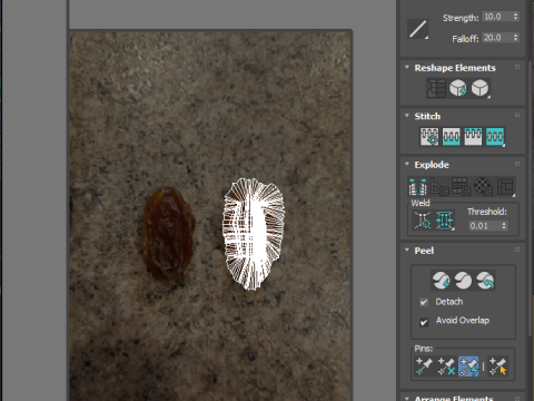 Raisins Set 3D-Modell