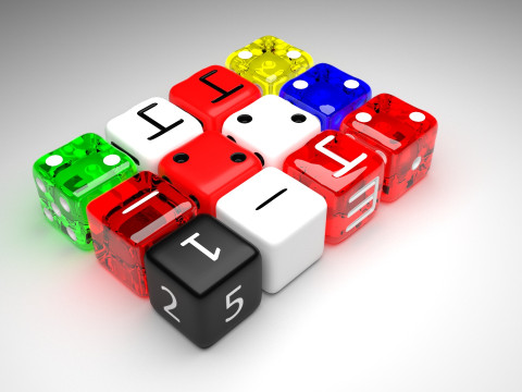 Dices Set 3D 模型