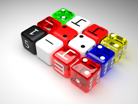 Dices Set 3D 模型