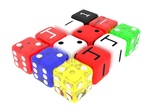 Dices Set 3D 模型