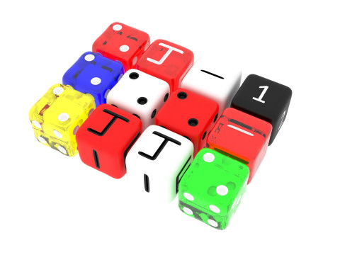 Dices Set 3D 模型