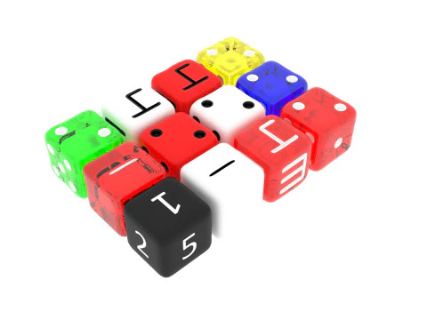 Dices Set 3D Model