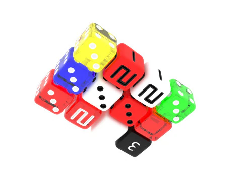 Dices Set 3D Model