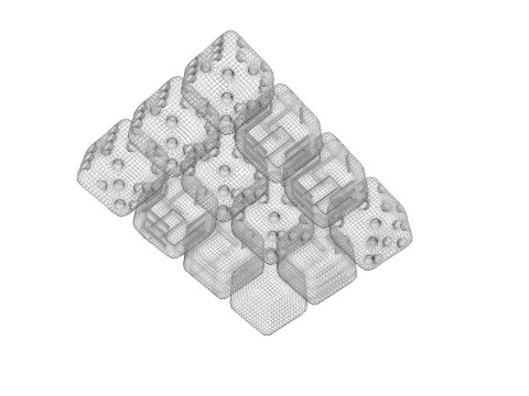 Dices Set 3D 模型