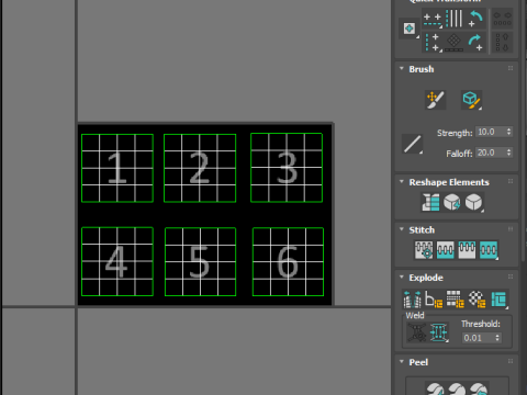 Dices Set 3D 模型
