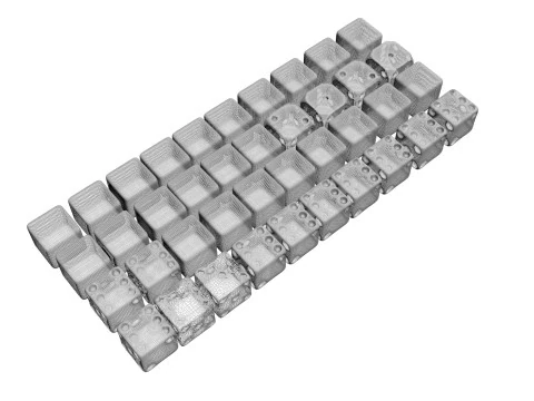 Conjunto de dados Modelo 3D