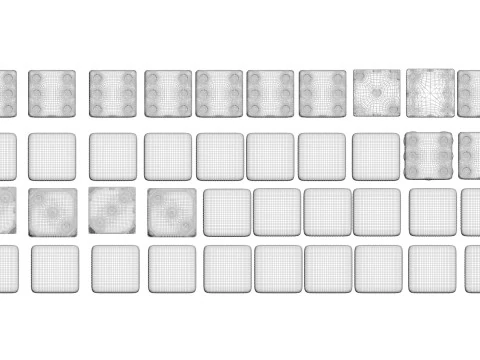 Conjunto de dados Modelo 3D