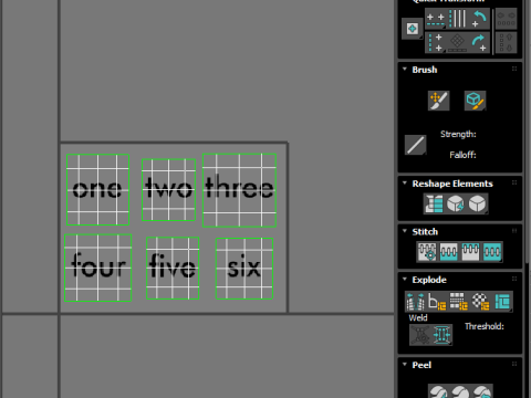 Dices Set 3D मॉडल