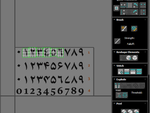 Conjunto de dados Modelo 3D