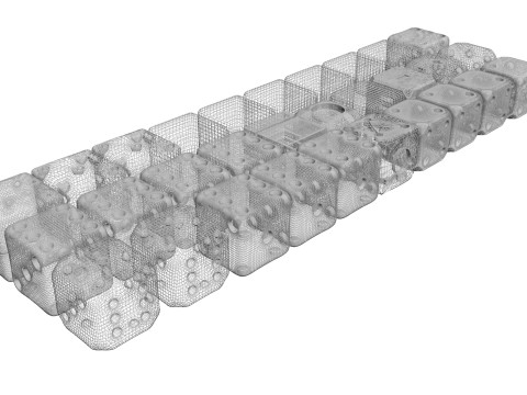 Dices Set Modello 3D