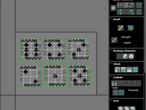 Dices Set 3D Model