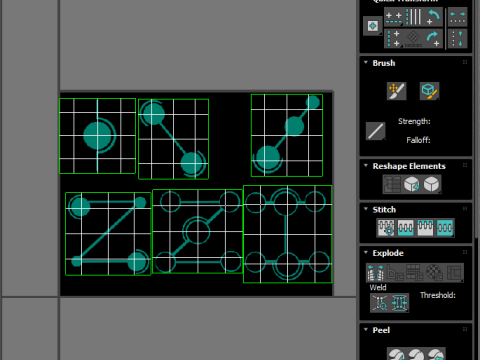 Dices Set Modello 3D