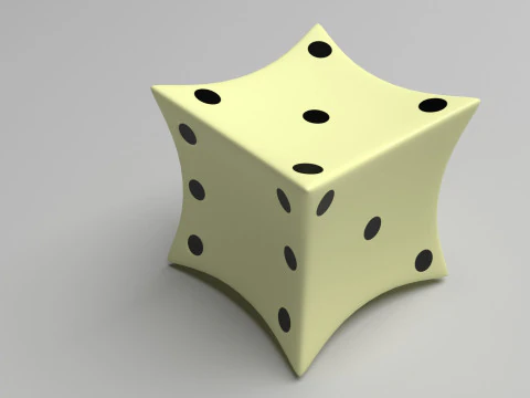 Dices Set 3D Model